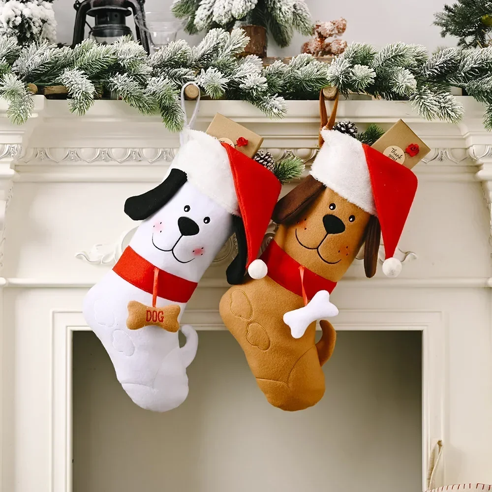 Dog Bone Shape Christmas Stock - Christmas Stocking Hanging recension och pris