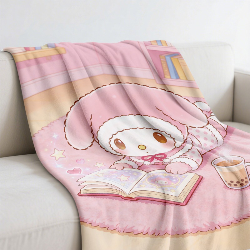 Sanrio Blanket Cozy Pink Flann - Christmas Throw Blanket recension och pris