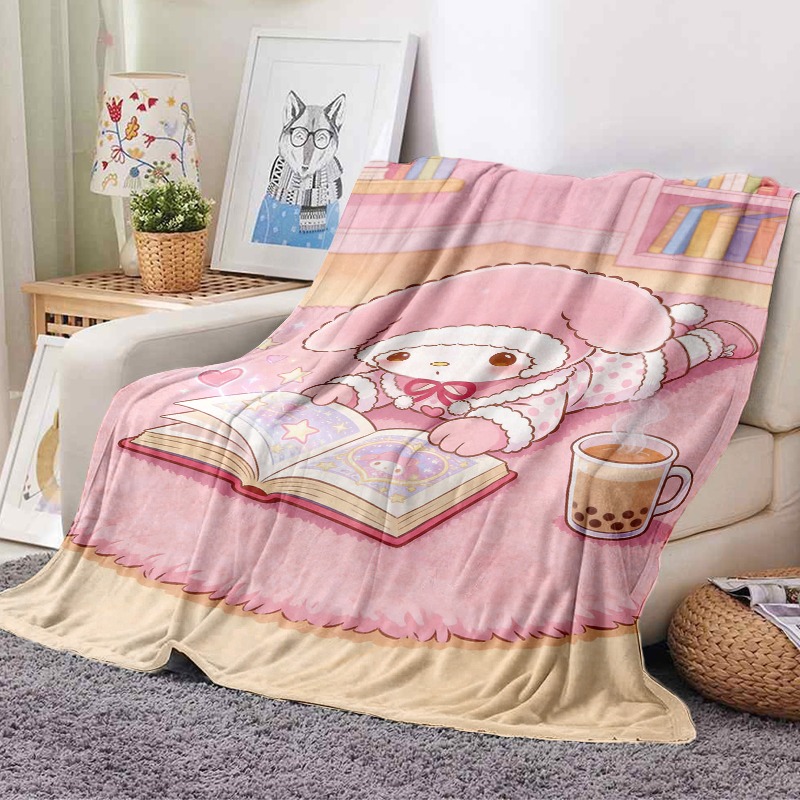 Sanrio Blanket Cozy Pink Flann - Christmas Throw Blanket recension och pris