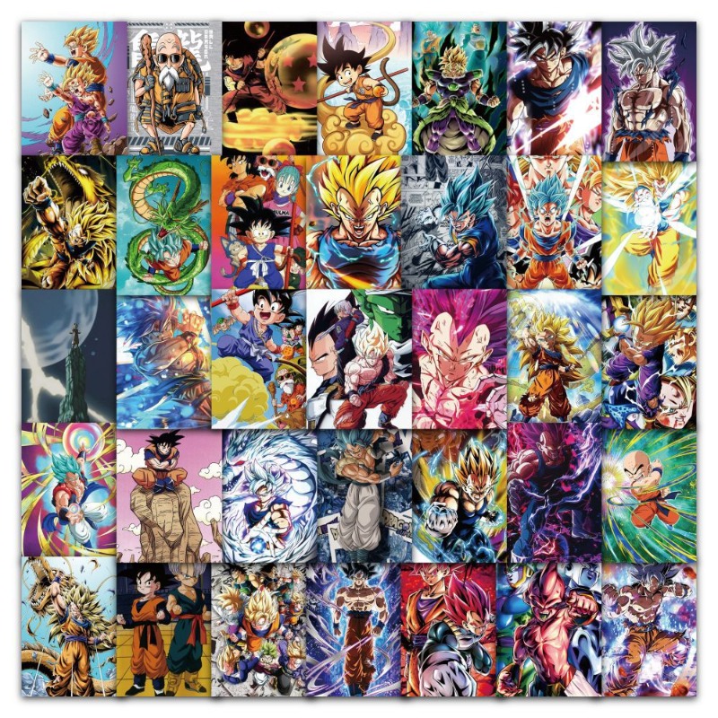 63pcs/bag Cartoon Dragon Ball  - Ornament Ball Set recension och pris