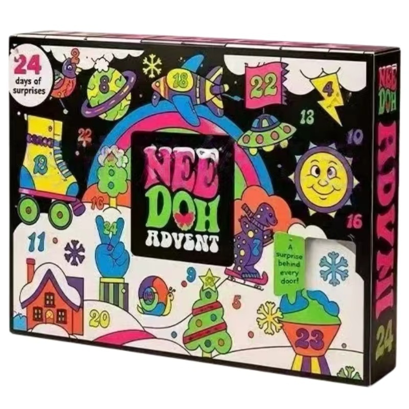 2026 NeeDoh Advent Calendar 3D - Advent Calendar Gift recension och pris