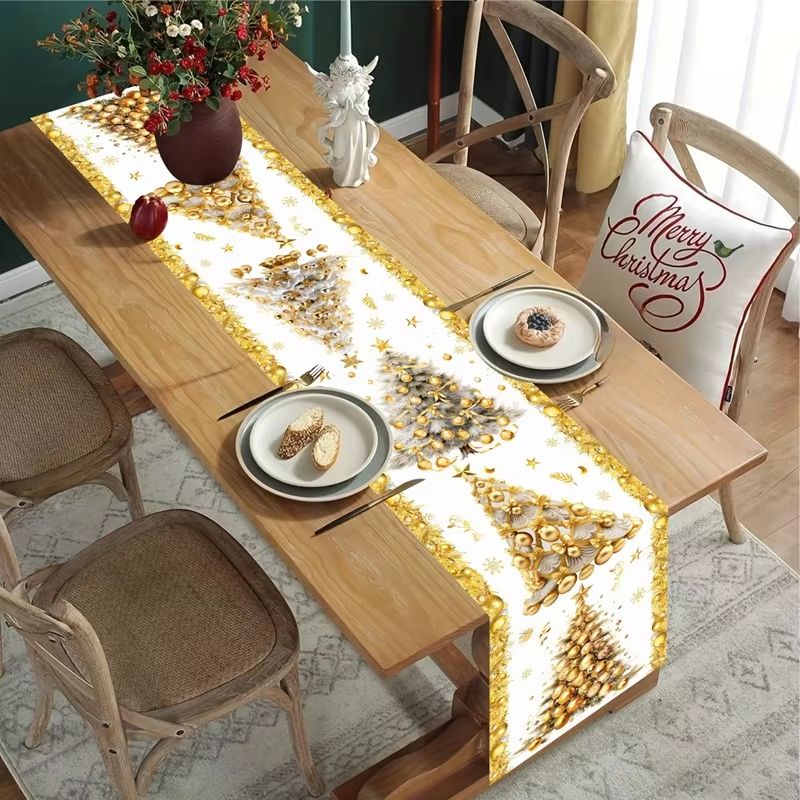 VIKAMA Christmas Table Runner  - Christmas Table Runner recension och pris