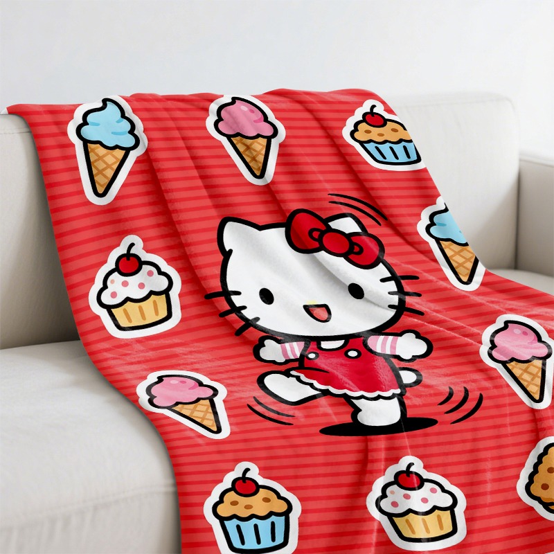 Sanrio Blanket Hello Kitty Ice - Christmas Throw Blanket recension och pris