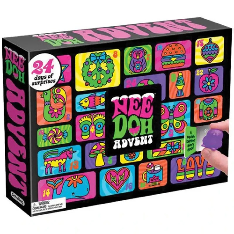 2026 NeeDoh Advent Calendar 3D - Advent Calendar Gift recension och pris